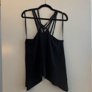 BCBGMaxAzria Black Strappy Camisole
